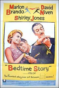 Bedtime Story Marlon Brando David Niven Shirley Jones 1964