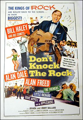 Don't knock the Rock 1953 ORIGINAL LINEN BACKED 1SH