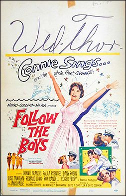 Follow the Boys Walt Connie Francis Paula Prentiss