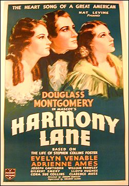 Harmony Lane douglas Montgomery Evelyn Venable story 1935