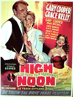 HIGH NOON Gary Cooper, Grace Kelly