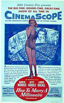 HOW TO MARRY A MILLIONAIRE Marilyn Monroe
