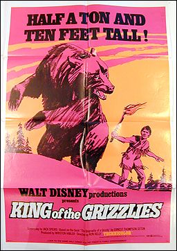 King of the Grizzlies 1970 Disney