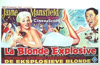 BLONDE EXPLOSIVE Jayne Mansfield