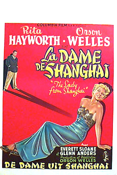 LADY FROM SHANGHAI Rita Hayworth, Orson Welles