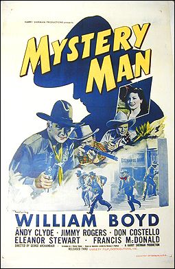 Mystery Man 1944 ORIGINAL LINEN BACKED 1SH