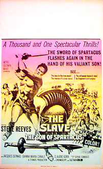 SLAVE THE SON OF SPARTACUS Steve Reeves