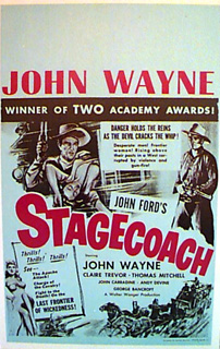 STAGECOACH John Wayne