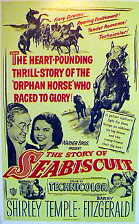 STORY OF SEABISCUIT Shirley Temple Barry Fitzgerald