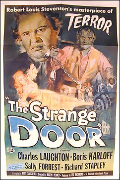 Strange Door Boris Karloff Charles Laughton Horror 1951