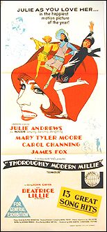 Thoroughly Modern Millie Julie Andrews Carol Channing Great graphics Australian