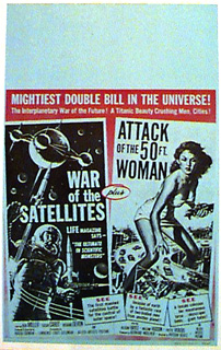 Attack of the 50 foot woman /WAR OF THE SATELLITES - Click Image to Close