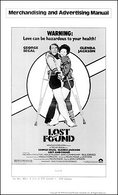 Lost and Found George Segal Glenda Jackson - Click Image to Close