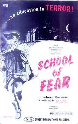 School of Fear Joachim Fuchsberrger Karen Hybner - Click Image to Close