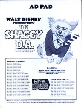 Disney Shaggy D.A. 1976
