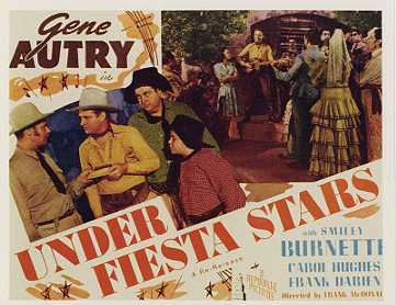 Under Fiesta Stars Gene Autry