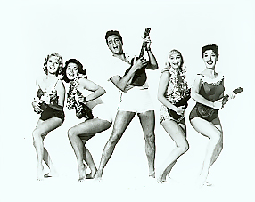 Elvis Presley and girls