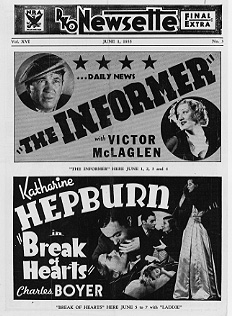 Informer Victor McLagen Break of Hearts Charles Boyer - Click Image to Close