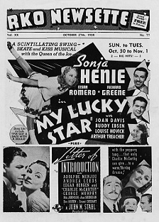 My Lucky Star Sonia Henie Letter of Introcuction Edgar Bergen Charlie McCaarthy 1938 - Click Image to Close