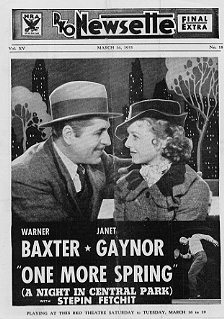 One More spring Warner Baxter Janet Gayner - Click Image to Close
