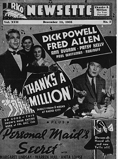 Thanks A Million Dick Powell Fred Allen - Click Image to Close