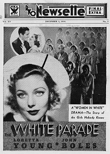 White Parade Loretta Young John Boles - Click Image to Close