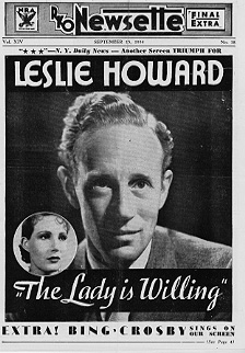 Lady is Willing Leslie Howard - Click Image to Close