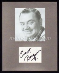 Borgnine Ernest Original Hand Signed 8x10 Display