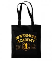 Wednesday Nevermore Academy Logo Wednesday Addams Canvas Tote Bag