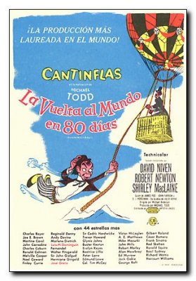 Around the World in 80 Days David Niven Shirley MacLaine Cantinflas