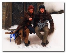 Harry Potter cast signed by three
