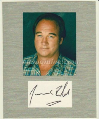 Belushi Jim ACCORDING TO JIM Original Hand Signed 8x10 Display