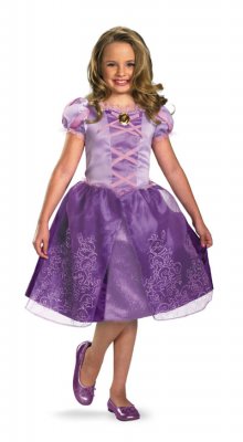 Tangled Rapunzel Classic Costume Dress **IN STOCK**