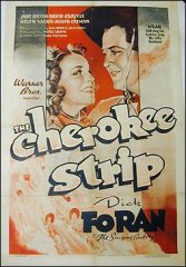 Cherokee Strip Dick Foram 1937 ORIGINAL LINEN BACKED 1SH