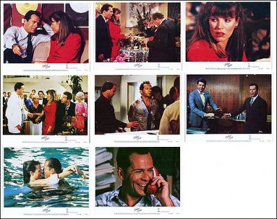 BLIND DATE Bruce Willis 1987 8 card set