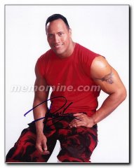 Dwayne Johnson the Rock Rocky Mania