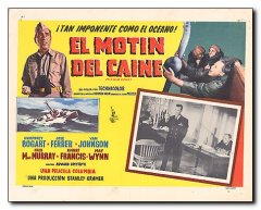 Caine Mutiny Humphery Bogart Jose Ferrer Van Johnson Fred MacMurray