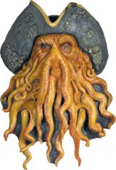 Davey Jones Adult Dlx Mask Pirates of the Caribbean