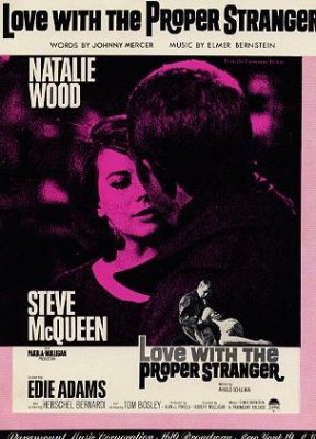 Love with the Proper Stranger Steve McQueen Natalie Wood 1964