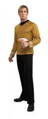 ADULT - STAR TREK Dlx. Gold Shirt