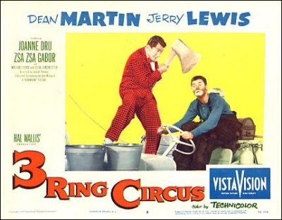 3 Ring Circus Dean Martin Jerry Jewis Zsa Zsa Gabor Joanne Dru