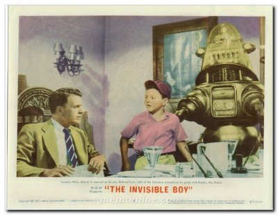 Invisible Boy Robby the Robot