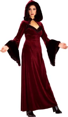 Burgundy Gothic Lady S, M, L