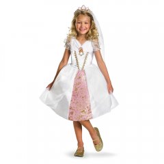 Tangled Rapunzel Wedding Gown Costume Dress **IN STOCK**