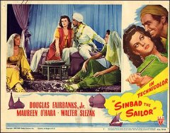 SINBAD THE SAILOR DOUGLAS FAIRBANKS JR Maureen Ohara