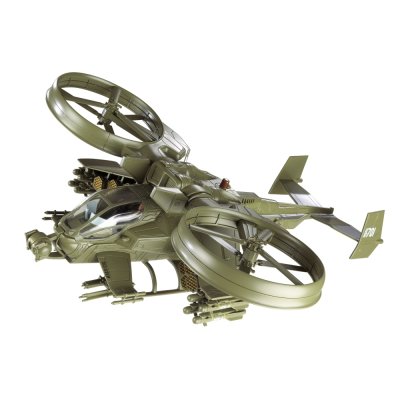 AVATAR Vehicle RDA Gun Ship Scorpion Chopper FIGURE LEVEL 4 WEBCAM I-TAG NIB *In Stock*