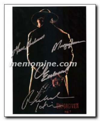 Unforgiven Gene Hackman Clint Eastwood Richard Harrris Morgan Freeman