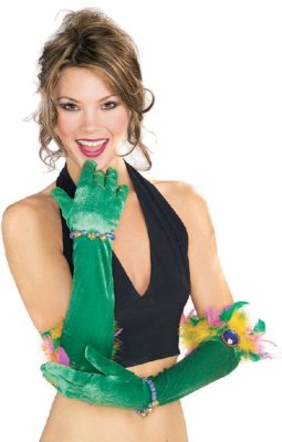 Mardi Gras Gloves