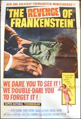 Revenge of Frankenstein Peter Cushing Hammer Film 1958
