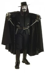 Delux Rubie's Heritage V for Vendetta Costume STD, XL